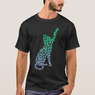 T-shirt Silhouette Chats pour Garçons Amoureux des