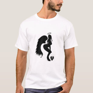 T-shirt Silhouette d'ange