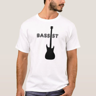T-shirt Silhouette de bassiste