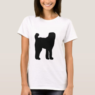 T-shirt silhouette de berger afghan