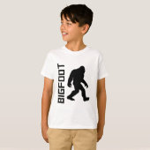 T-shirt Silhouette de Bigfoot (Devant entier)