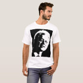 T-shirt Silhouette de Bill Clinton (Devant entier)