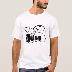 T-SHIRT SILHOUETTE DE BOWLING