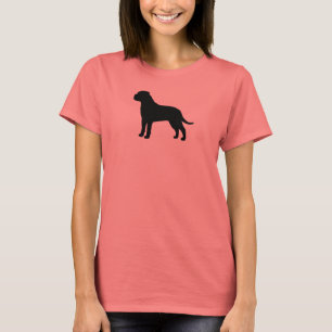 T-shirt Silhouette de Bullmastiff
