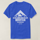 T-shirt Silhouette de Camelback Mountain (Design devant)