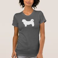 Silhouette de chien de Shih Tzu