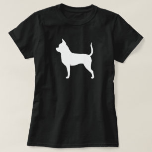 T-shirt Silhouette de chiwawa