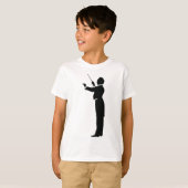 T-shirt Silhouette de conducteur (Devant entier)