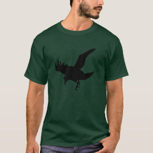 T-shirt Silhouette de corbeau