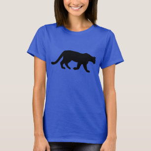 T-shirt Silhouette de couguar lion de montagne