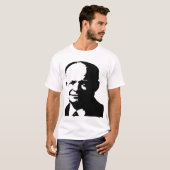 T-shirt Silhouette de Dwight David Eisenhower (Devant entier)