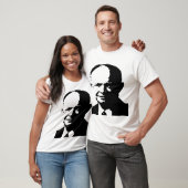 T-shirt Silhouette de Dwight David Eisenhower (Unisexe)
