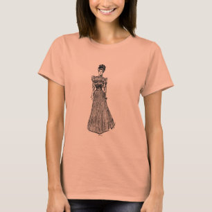 T-shirt Silhouette de fille de Gibson