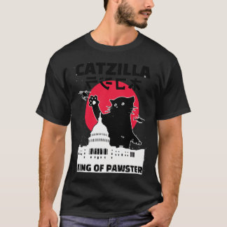 T-shirt Silhouette de forêt de renard