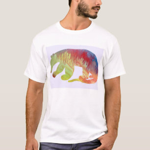 T-shirt Silhouette de fourmilier