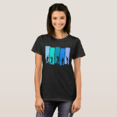 T-shirt Silhouette de golfeur (Devant entier)