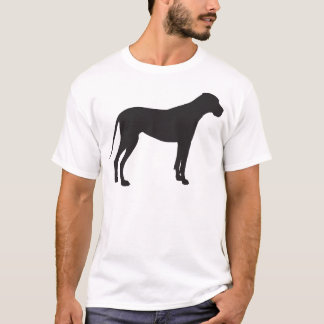T-shirt Silhouette de great dane