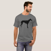 T-shirt Silhouette de Greyhound (Devant entier)