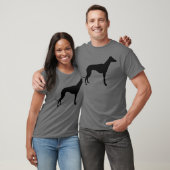 T-shirt Silhouette de Greyhound (Unisexe)