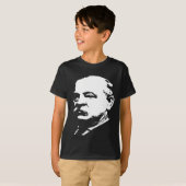 T-shirt Silhouette de Grover Cleveland (Devant entier)