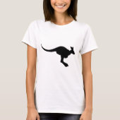 T-shirt Silhouette de kangourou (Devant)