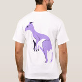 T-shirt Silhouette de kangourou (Dos)