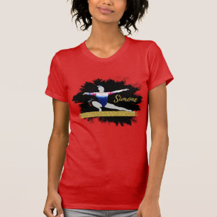 T-shirt Silhouette de la gymnaste olympique