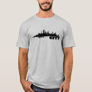 T-shirt Silhouette De La Ville