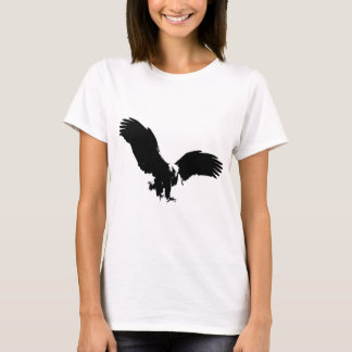 T-shirt Silhouette de l'aigle chauve