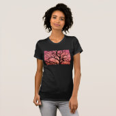 T-shirt Silhouette de l'Arbre Soudé du soir (Devant entier)