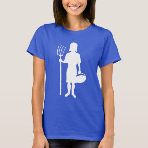 T-shirt Silhouette de l'éleveur de volaille