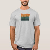 T-shirt Silhouette de l'Oregon (Devant)