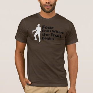 T-shirt Silhouette de randonneur solitaire - Teigne testé 
