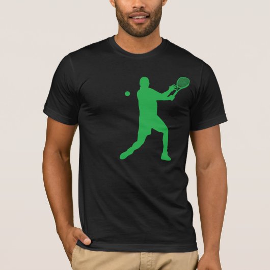 T-shirt silhouette de tennis (Devant)