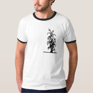 T-shirt Silhouette de tige de maïs