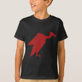 T-shirt Silhouette de vautour (Devant)