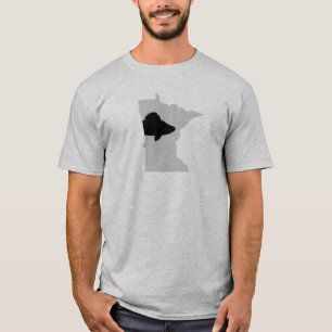 T-shirt Silhouette de Walleye