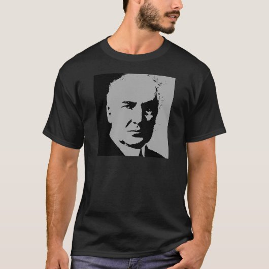 T-shirt Silhouette de Warren G. Harding (Devant)