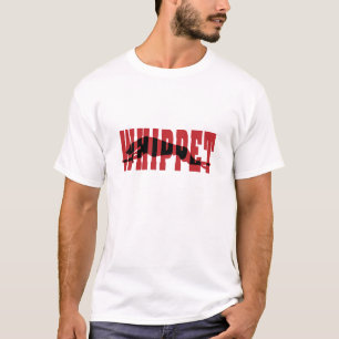 T-shirt Silhouette de whippet
