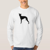 T-shirt Silhouette de Whippet (Devant)