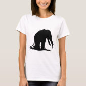 T-shirt Silhouette d'éléphant (Devant)