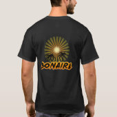T-shirt Silhouette des cocotiers Bonaire (Dos)