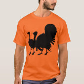 T-shirt Silhouette des Dindons (Devant)