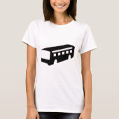 T-shirt Silhouette du bus (Devant)