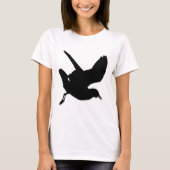 T-shirt Silhouette du goéland (Devant)