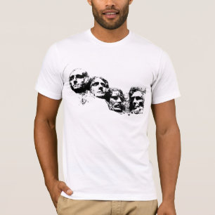 T-shirt Silhouette du mont Rushmore