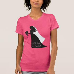 T-shirt Silhouette du patron de mariée