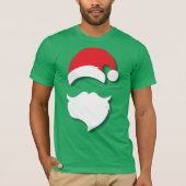 T-shirt Silhouette du Père Noël (Devant)