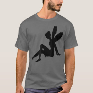 T-shirt Silhouette Fée Noire
