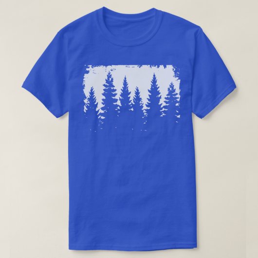 T-shirt Silhouette forestière 1 (Design devant)